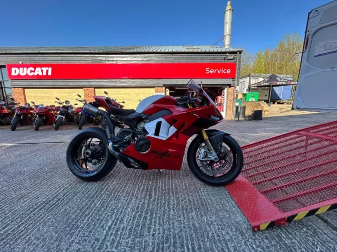Transporting motorbikes in Norfolk - ETS Motorbike Transport
